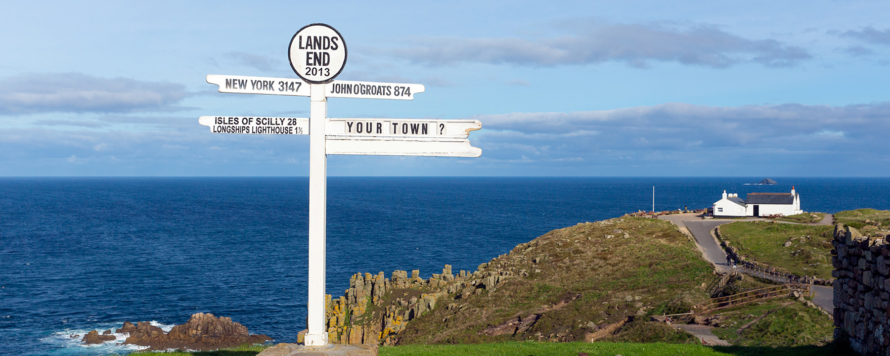 Land's End Sign Post
